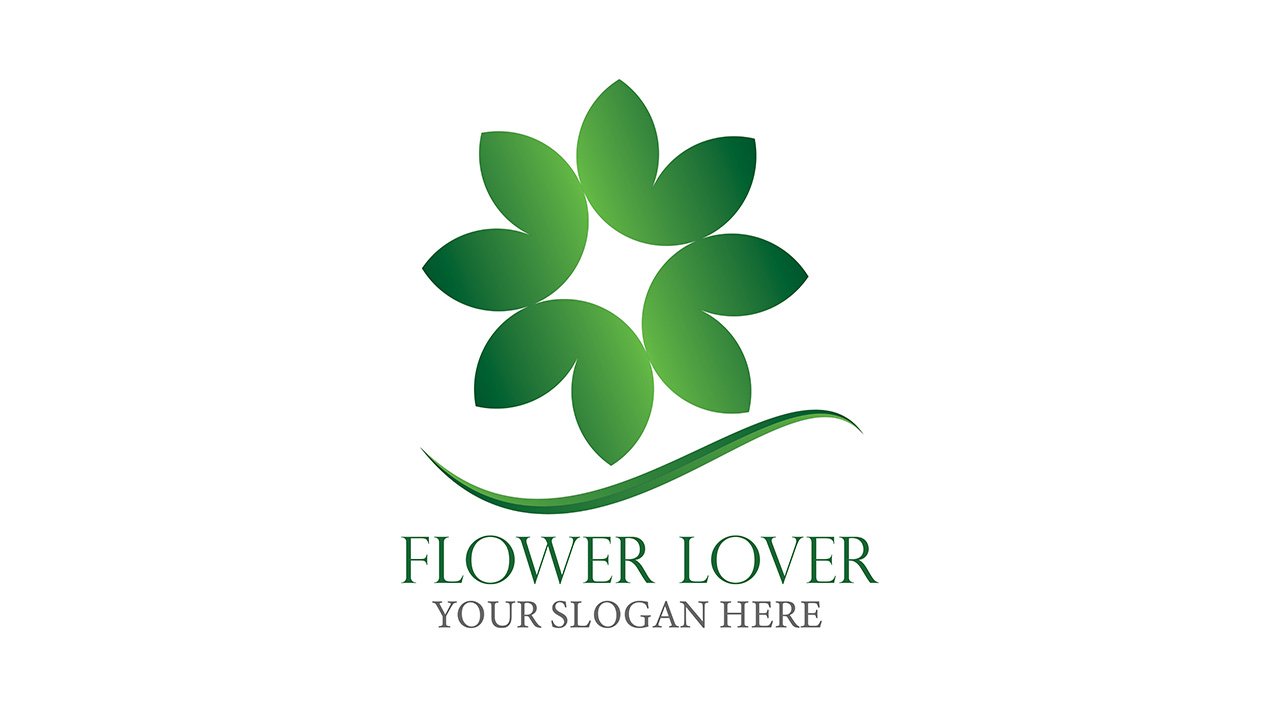 Abstract Flower Style Logo - Ai File Free Download