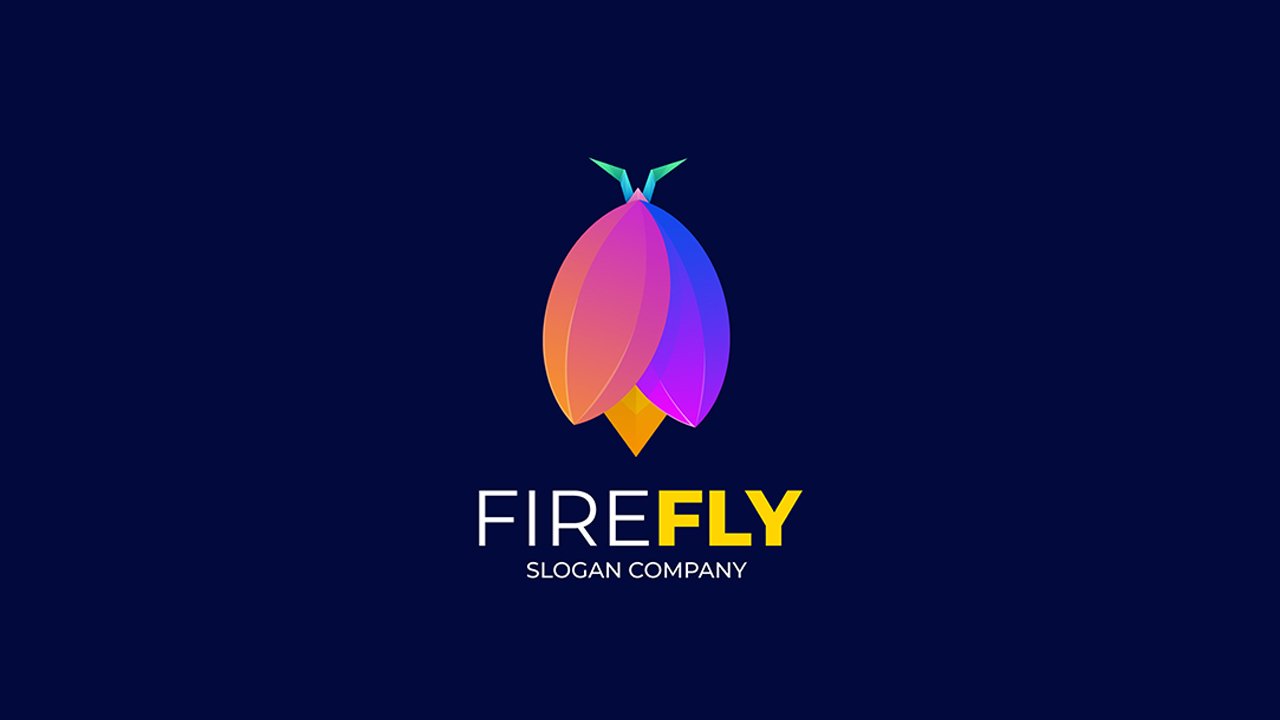 Firefly branding logo template - AI Free Download