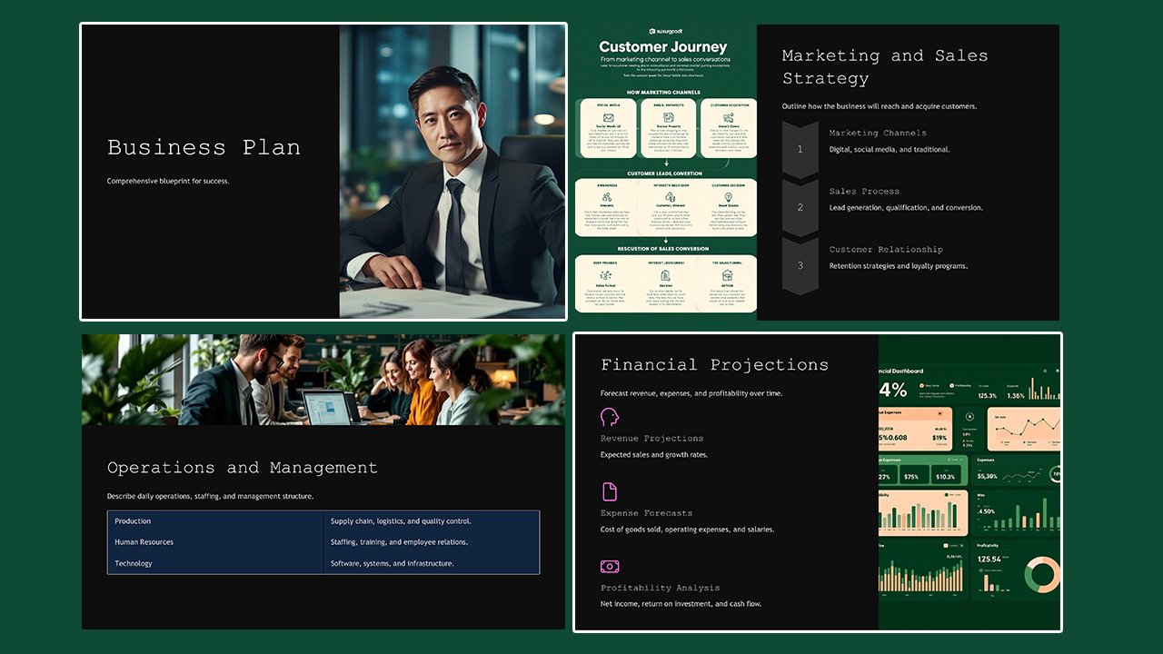 Free Business Plan Concept Slides themes and PowerPoint templates - Microsoft Powerpoint Templates Free Download