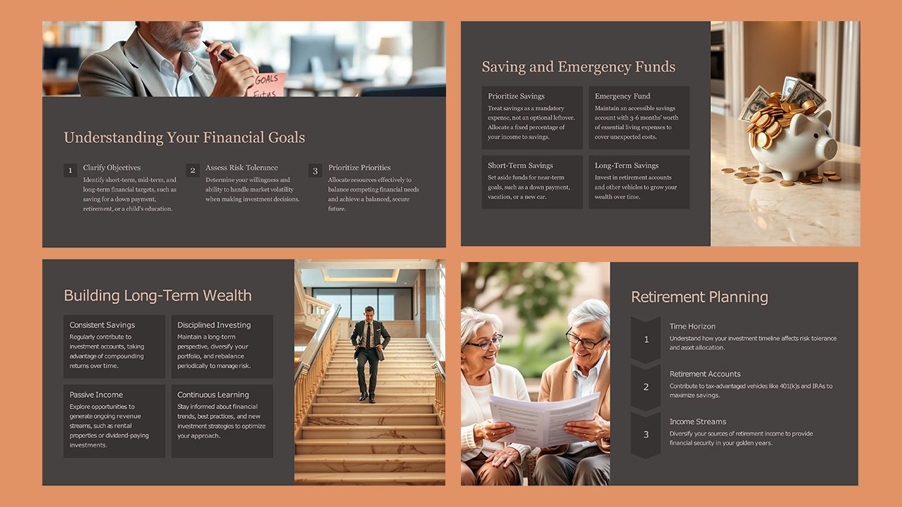 Free Personal Finance and Investing Concept Slides themes and PowerPoint templates - Microsoft Powerpoint Templates Free Download