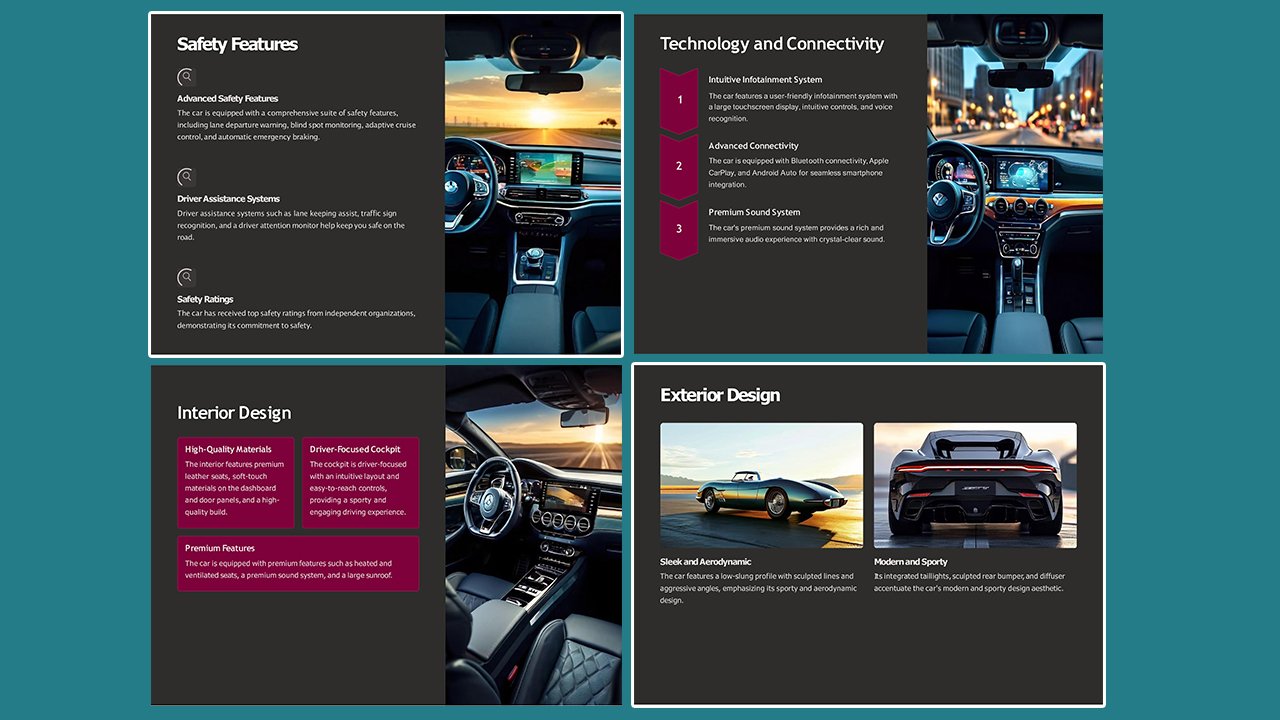 Free Car Review Concept Slides themes and PowerPoint templates - Microsoft Powerpoint Templates Free Download