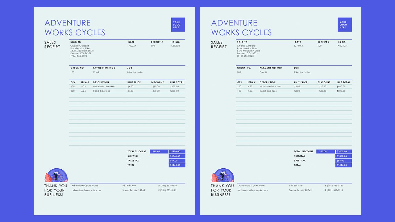 Free Business sales receipt Concept Word document templates - Microsoft Word Templates Free Download