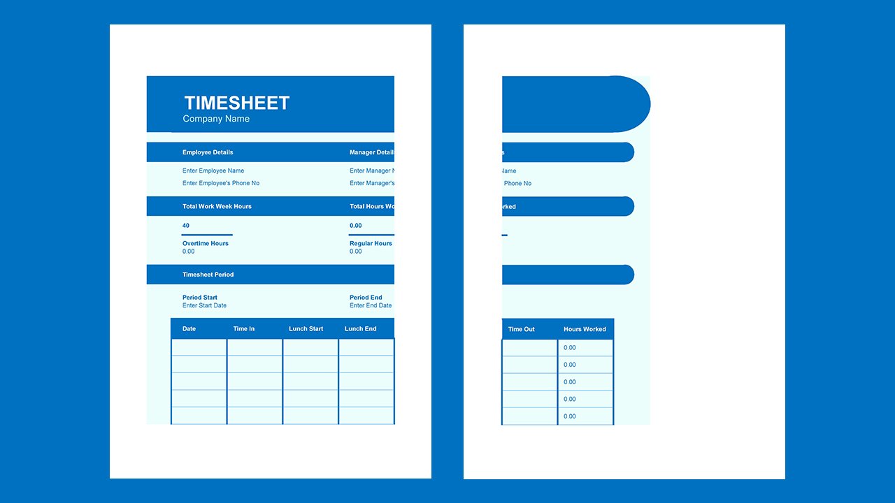 Elemental timesheet - Excel Templates Free Download