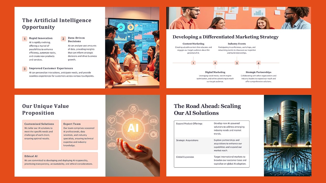 Free AI Startup Concept Slides themes and PowerPoint templates - Microsoft Powerpoint Templates Free Download