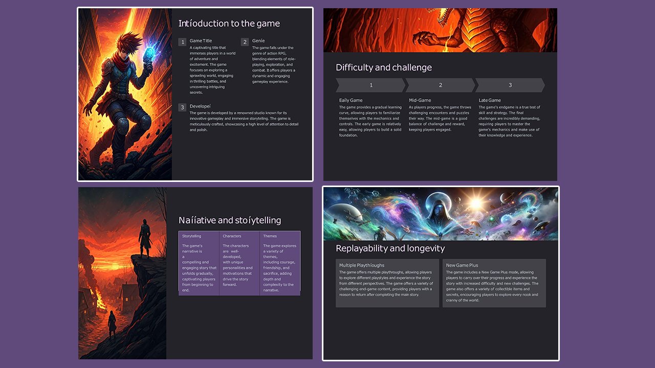 Free Game Review Concept Slides themes and PowerPoint templates - Microsoft Powerpoint Templates Free Download