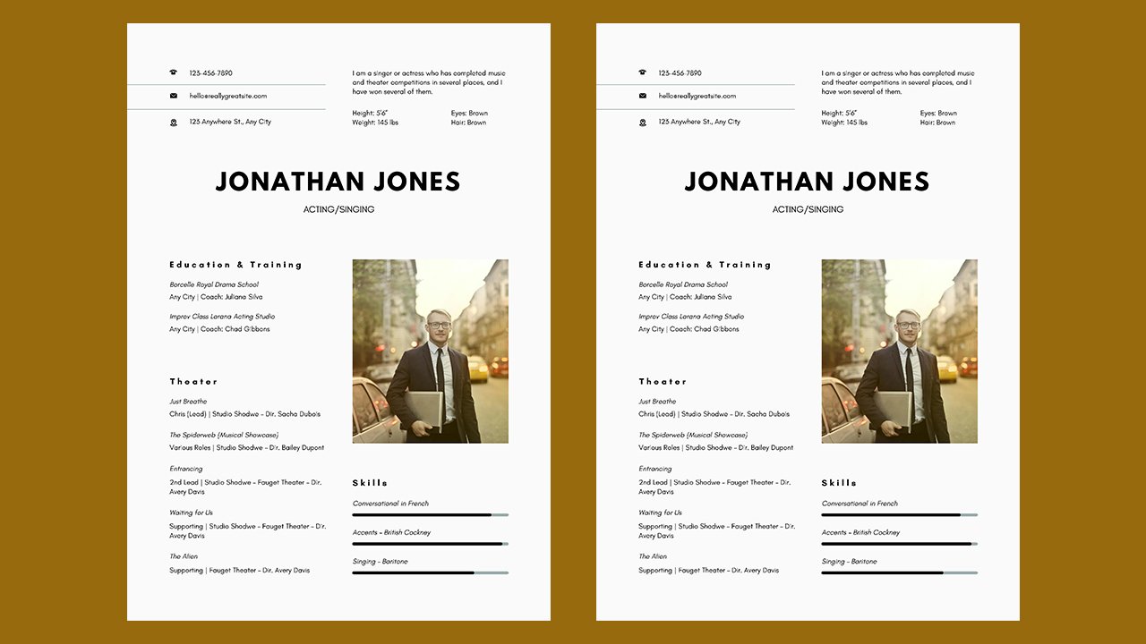 Grey Creative CV – CV Templates Free Download