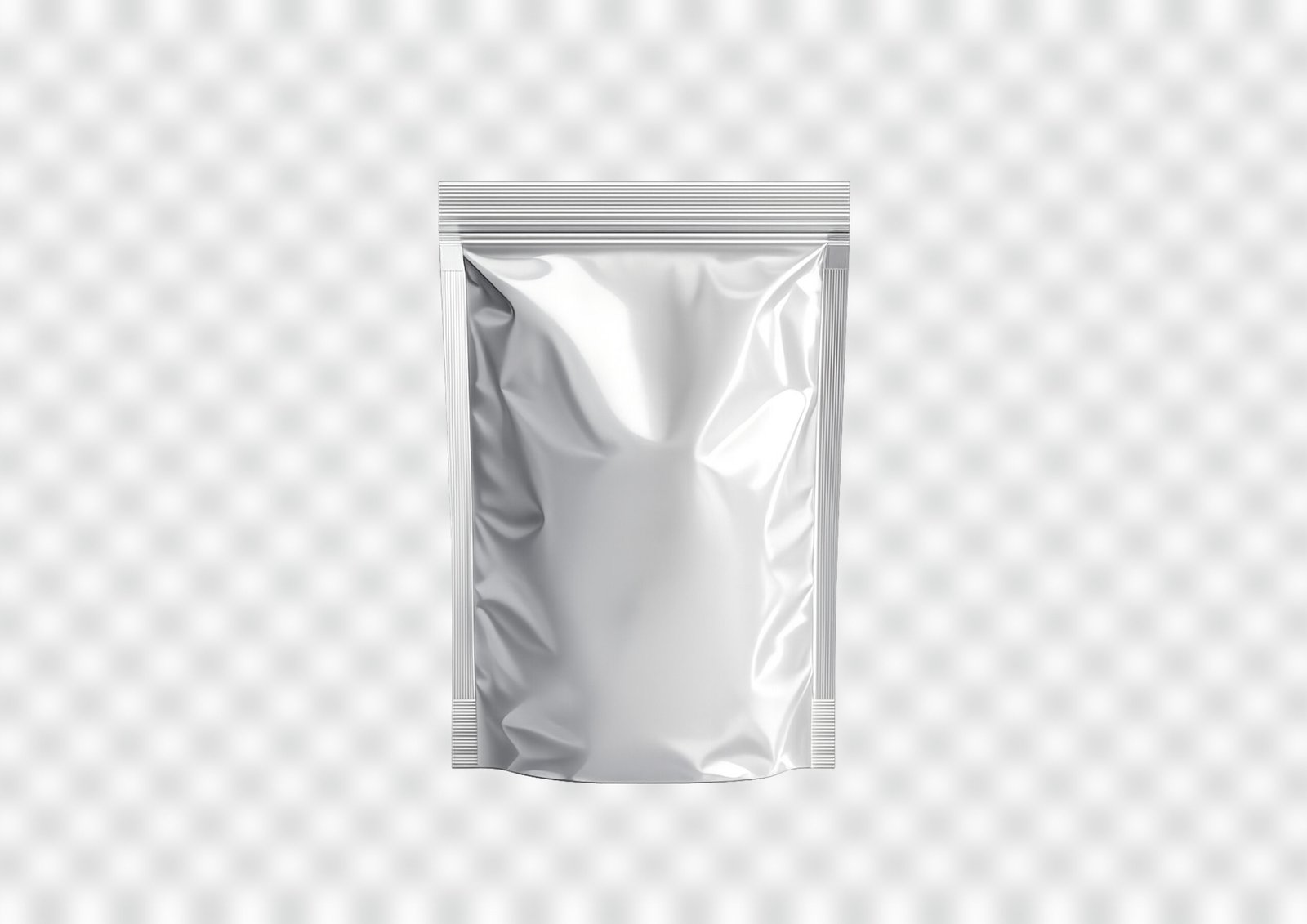 Blank Pouch Mockup PNG Free Download – High-Resolution Packaging Mockup for Designers