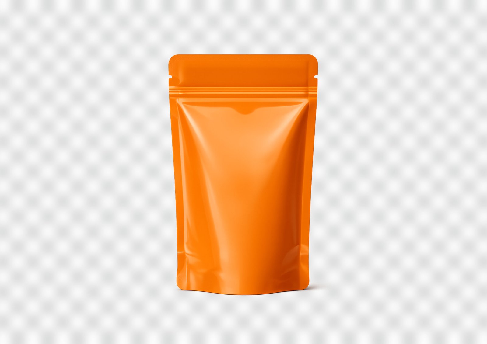 Download Blank Stand-Up Pouch Mockup PNG Free – Clean & Minimal Packaging Design