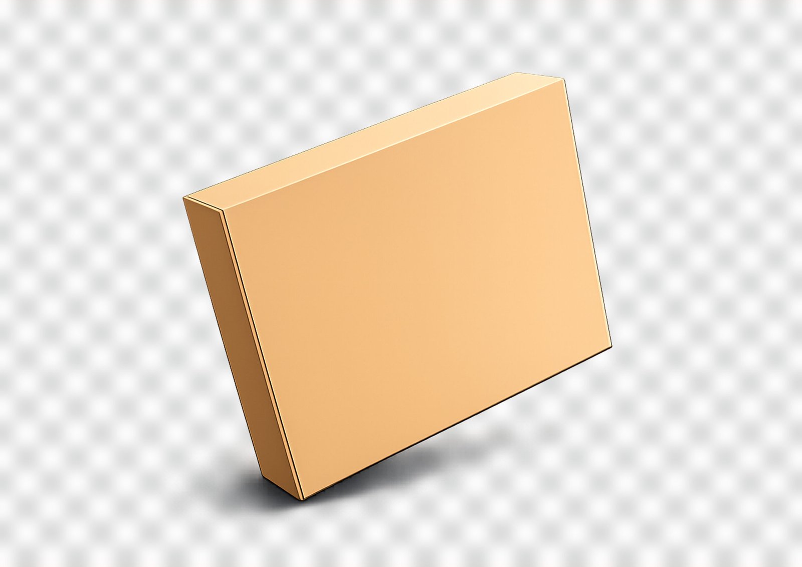 Free Packaging Mockup: Cardboard Box PNG High Quality for Branding Projects